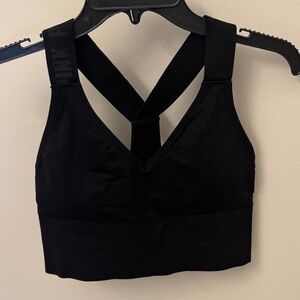PINK Victoria's Secret Black Crossback Bra